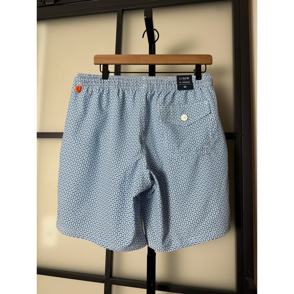 NWT J.Crew Flex Swimwear 8" Inseam Size Medium